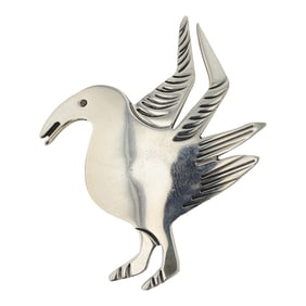 Navajo Plain Silver Pin