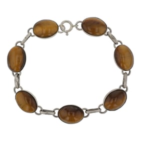 Navajo Tiger's Eye Link bracelet
