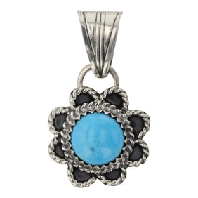 RB Navajo Kingman Turquoise Pendant