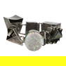 Dylan Poblano Zuni Contemporary Artist Druzy Link Bracelet