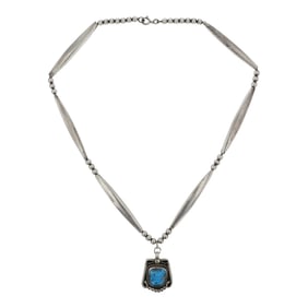 Navajo Kingman Turquoise Necklace