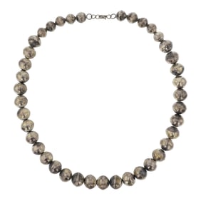 Vintage Navajo Graduated Bench Beads Necklace