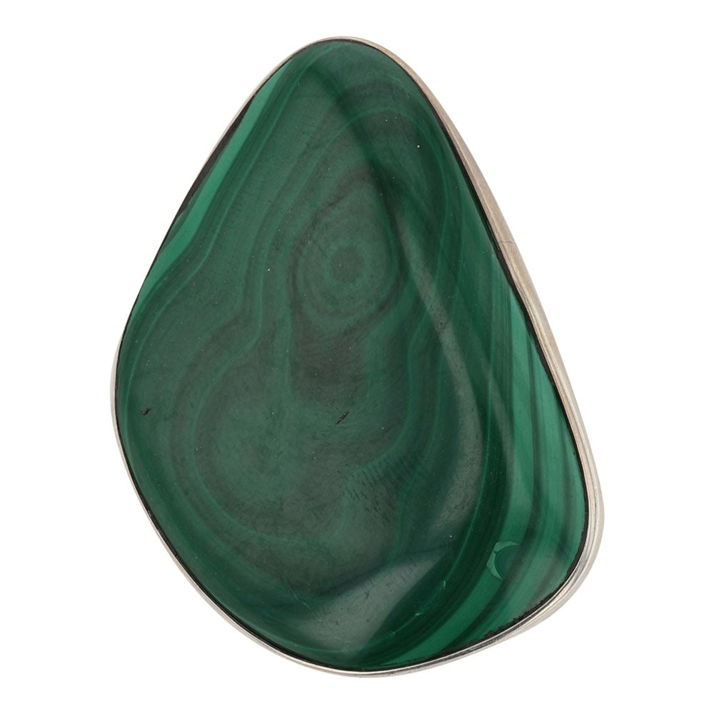 Roger Tsabetsaye Zuni Malachite Pendant (1 of 3)