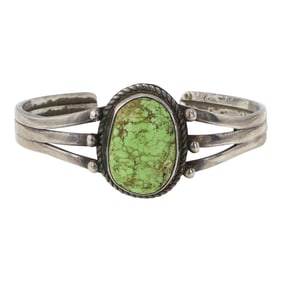 Navajo Gaspeite Cuff bracelet