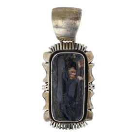 Eddie Secatero Navajo Pieter site pendant