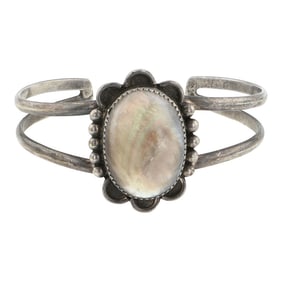 Vintage Navajo Shell Bracelet