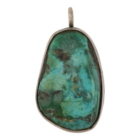 Navajo Nevada Turquoise Pendant