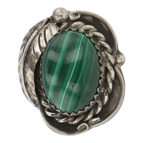 Navajo Malachite Pin