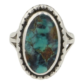 Navajo Turquoise Ring