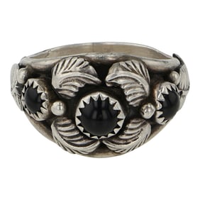 Navajo Black Onyx Ring