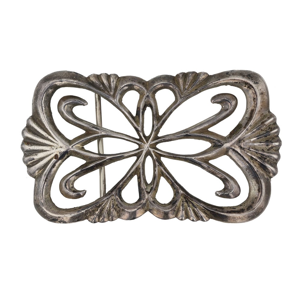 Vintage Navajo Plain Silver Sandcast Belt Buckle: Sterling Silver | | Vintage Navajo Plain Silver Sandcast Belt Buckle | Navajo Native American Southwest Indian Jewelry | Good (no breaks or damages) | Approximate Weight: 81 Grams | Buckle: 4.25" x 2.