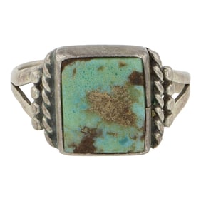 Navajo Nevada Turquoise Ring