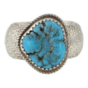 Navajo Kingman Turquoise Ring