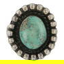 Vintage Navajo Nevada Turquoise Ring