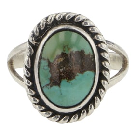 Navajo Nevada Turquoise Ring