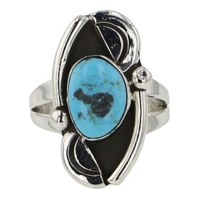 Navajo Kingman Turquoise Ring