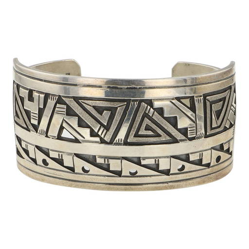 Convex Medallion Vintage Navajo 14k Gold Sterling Native American Jewelry Silver Bracelet Convex Medallion Vintage Navajo 14k Gold Sterling Native American Jewelry Silver Bracelet