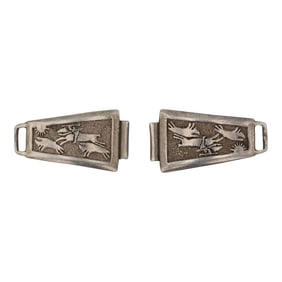 Vintage Navajo Plain Silver watch Tips