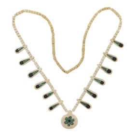 1920's -1930's Santo Domingo Pueblo Depression Era Necklace