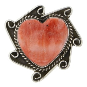 Navajo Spiny Oyster Adjustable Ring