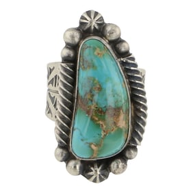 Navajo Royston Turquoise Ring