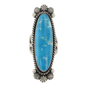Navajo Blue Ridge Turquoise Ring