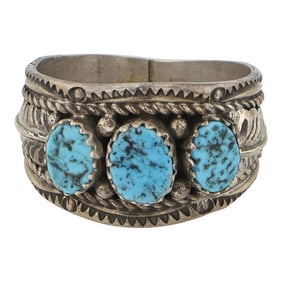 Navajo Kingman Turquoise Ring