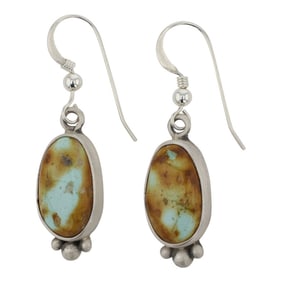 Burt Francisco Navajo Royston Turquoise Earrings