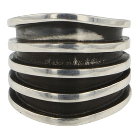 Tom Hawk Navajo Plain Silver Ring