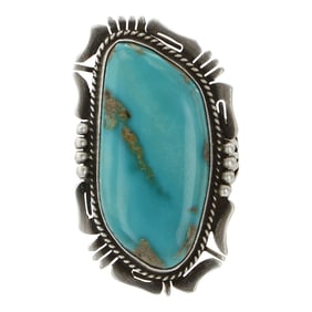 Bennie Ration Navajo Royston Turquoise Ring