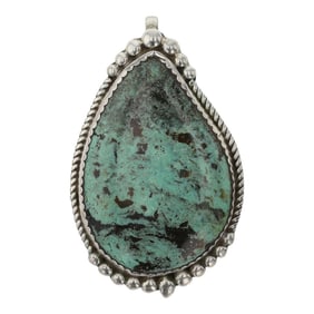 Navajo Hubei Turquoise Pendant