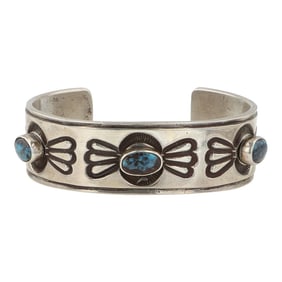 Tommy Jackson Bisbee Turquoise Cuff Bracelet