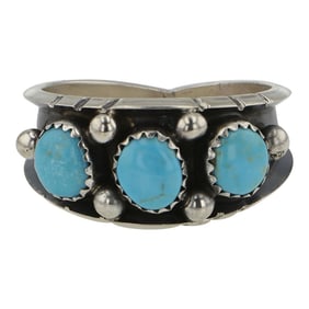 Navajo Kingman Turquoise Ring