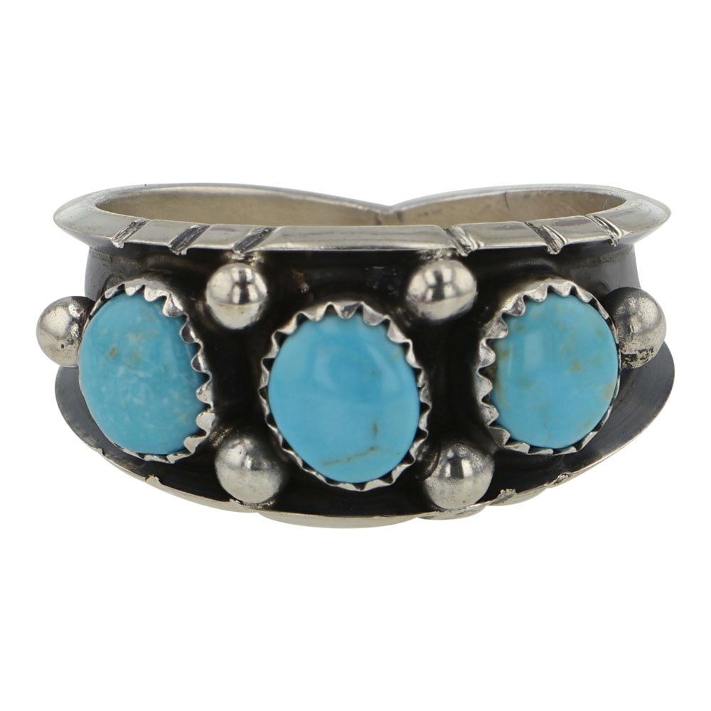 Navajo Kingman Turquoise Ring (1 of 3)