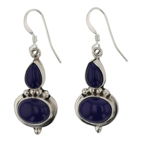 RB Navajo Lapis Earrings