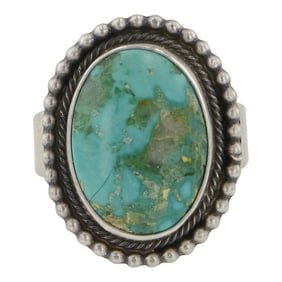 Daniel Benally Navajo Nevada Turquoise Ring