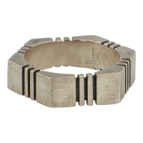 Navajo Sterling Silver Sawed Ring