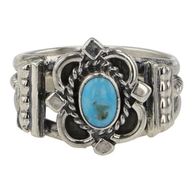 Navajo Kingman Turquoise Ring
