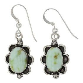 Navajo Palomino Variscite Earrings