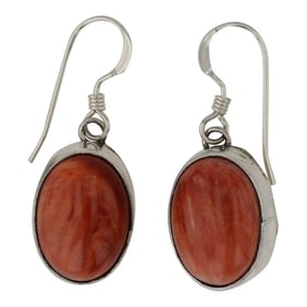 Navajo Spiny Oyster Earrings