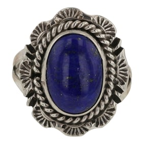 Navajo Lapis Ring
