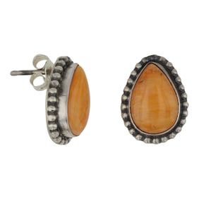 Navajo Spiny Oyster Earrings