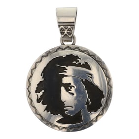 Navajo Sterling Silver Pendant