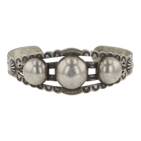 Vintage Navajo Fred Harvey Era Cuff Bracelet