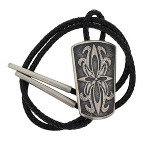 Monty Claw Award Winning Navajo Tufa Cast Bolo Tie