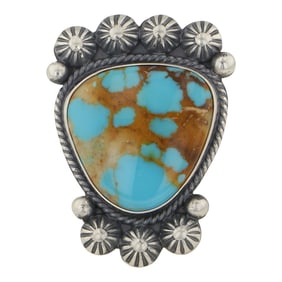 Mary Ellen Peace Sioux Tribe Royston Turquoise Ring