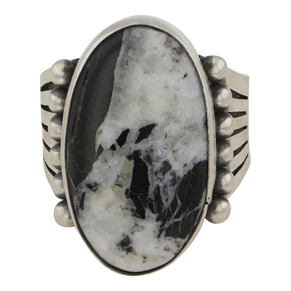 Paul Livingston White Buffalo Ring (1 of 3)
