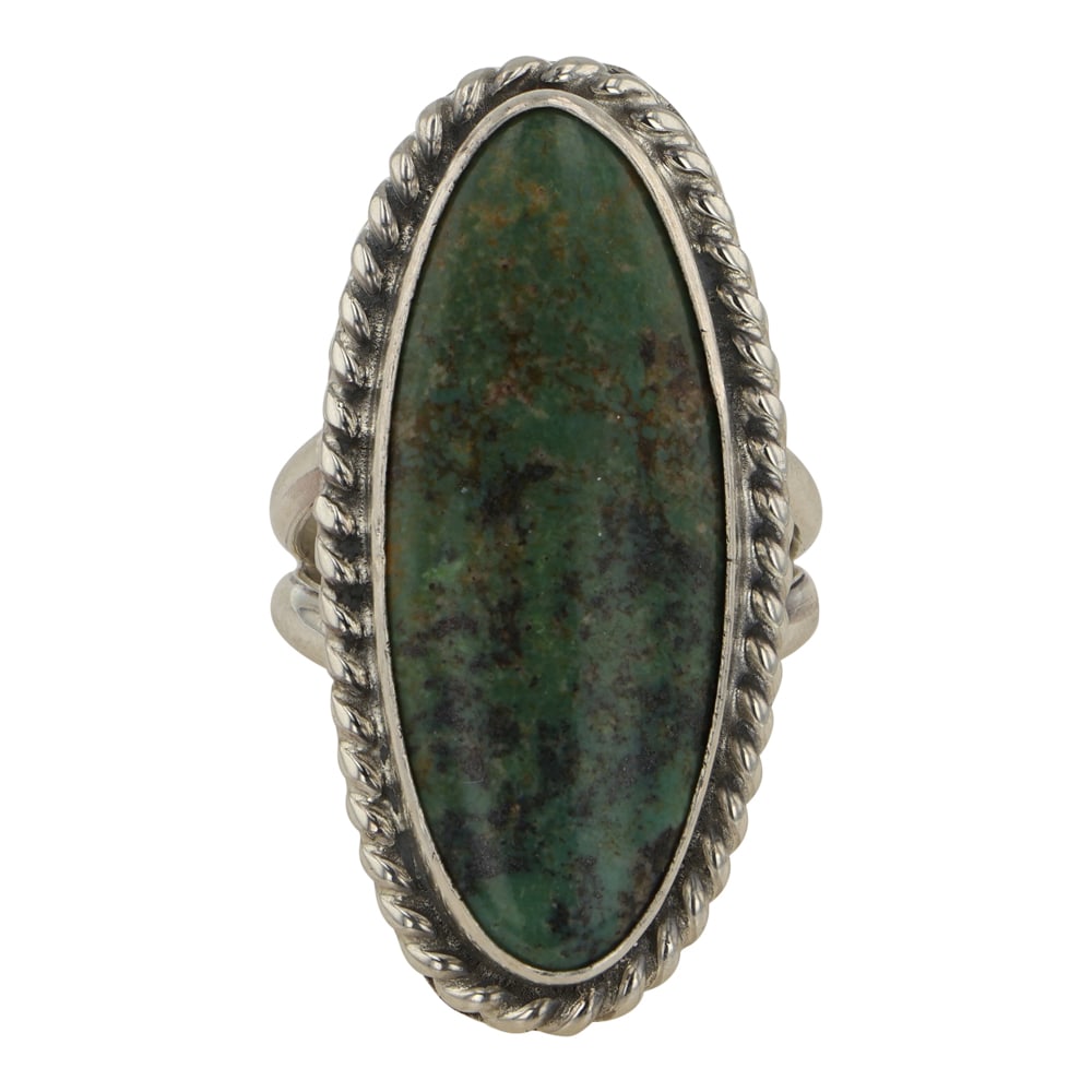 Navajo Nevada Turquoise Ring: Sterling Silver | Genuine Nevada Turquoise | Navajo Nevada Turquoise Ring | Navajo Native American Southwest Indian Jewelry | Good (no breaks or damages) | Approximate Weight: 10 Grams | Ring: 7 size,