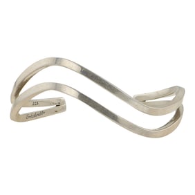 Aaron Broke shoulder Choctaw, Shawnee & Santo Domingo Contemporary Cuff Bracelet