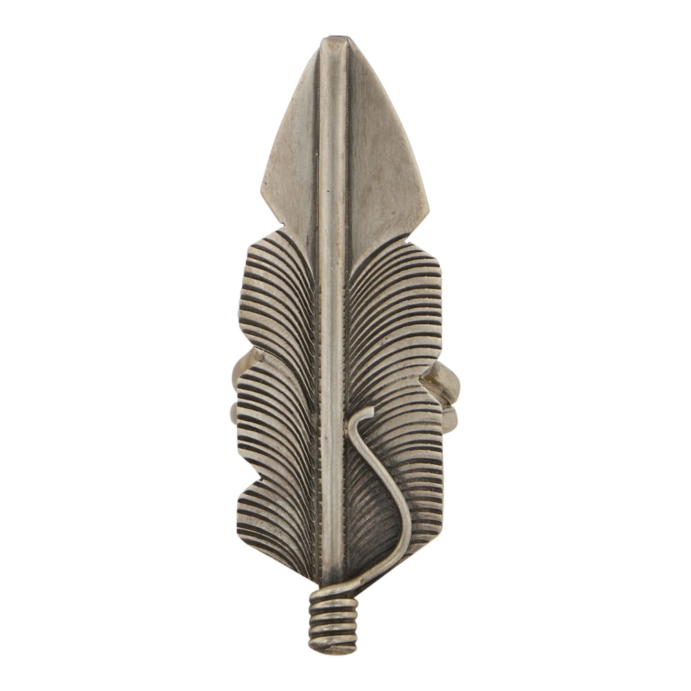 Chris Charley Navajo Feather Ring (1 of 3)